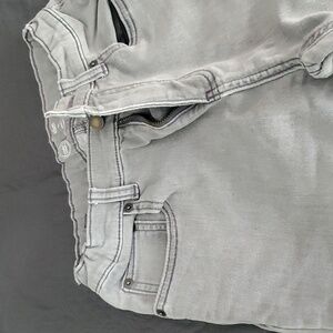 Wonder Nation Boys straight jeans size 16 slim in light grey